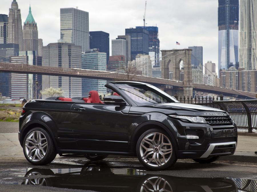  Land Rover Range Rover Evoque Convertible Concept 2012 года  (фото 26 из 27)